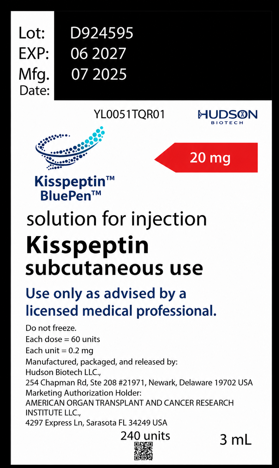 kisspeptin 20 mg kisspeptin 20 mg